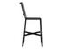 OMARI BARSTOOL - BLACK LEATHER by Sunpan