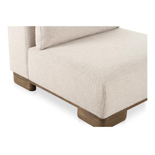 June Slipper Chair Oatmeal by Moes Home