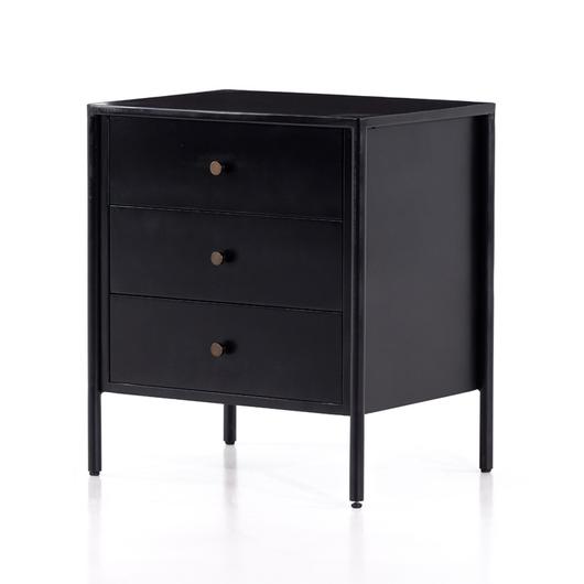 Soto Nightstand In Black by FOUR HANDS