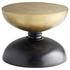 Perpetual Table in Noir and Gold by Cyan Design