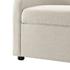 Wendy KD Fabric Storage Bench, Meridian Cream by New Pacific Direct
