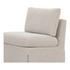 Fable Slipcover Dining Slipper Chair Beige by Moes Home