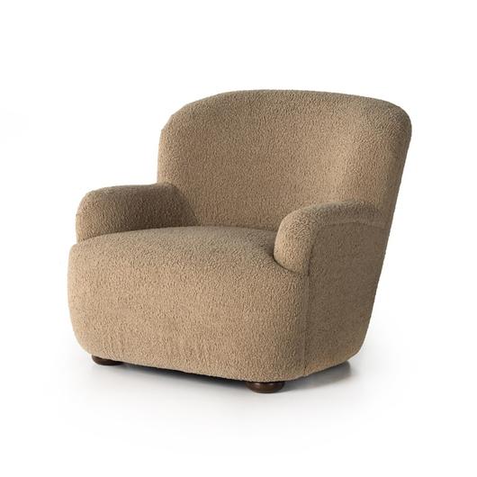 Kadon Chair In Sheepskin Camel by FOUR HANDS