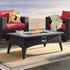 Cavins 43.5" Rectangle Outdoor Patio Fire Pit Table In Espresso by Modway Furniture
