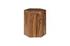 Honeycomb Side Table, Chamcha Wood, Large by PHILLIPS COLLECTION