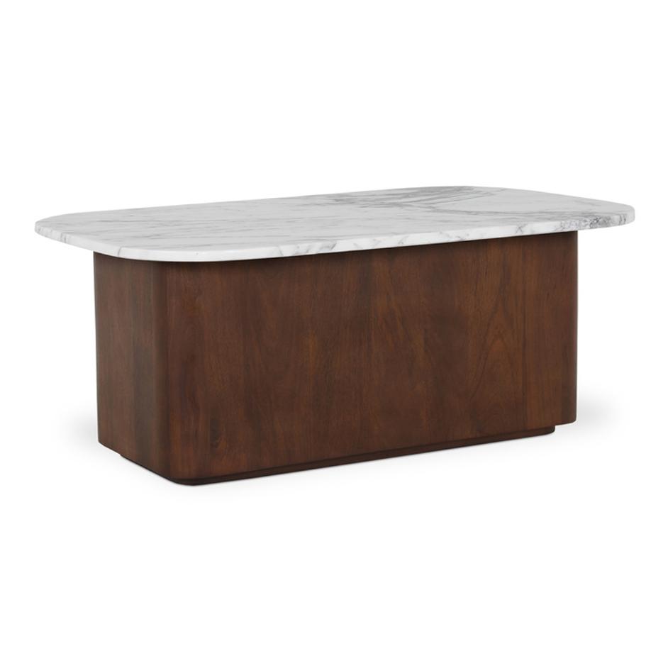 Dash Coffee Table White Calcatta Marble by Moes Home