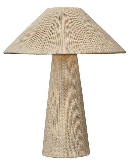 Tension Jute Table Lamp by Jamie Young