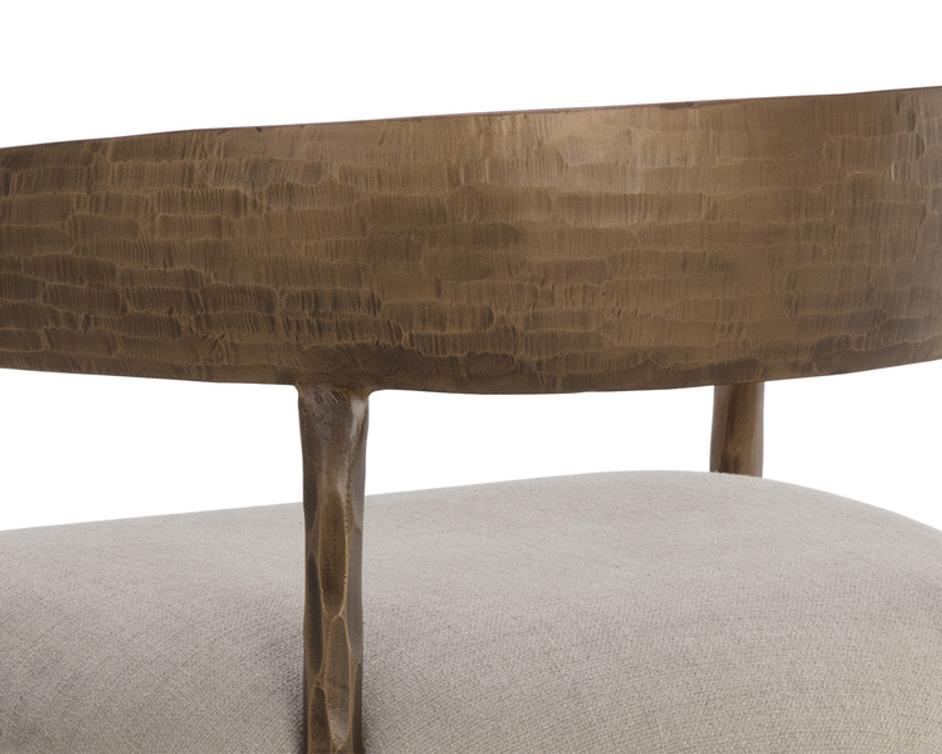 ZANATTA COUNTER STOOL - ZENITH TAUPE GREY by Sunpan