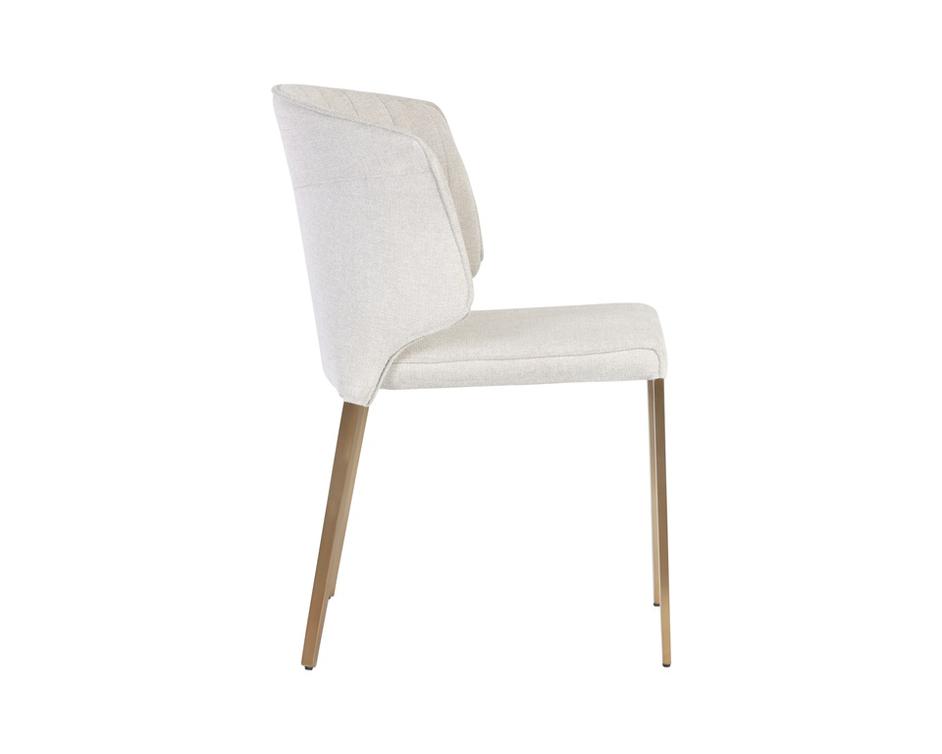 Zayden Dining Chair - Belfast Oatmeal by Sunpan