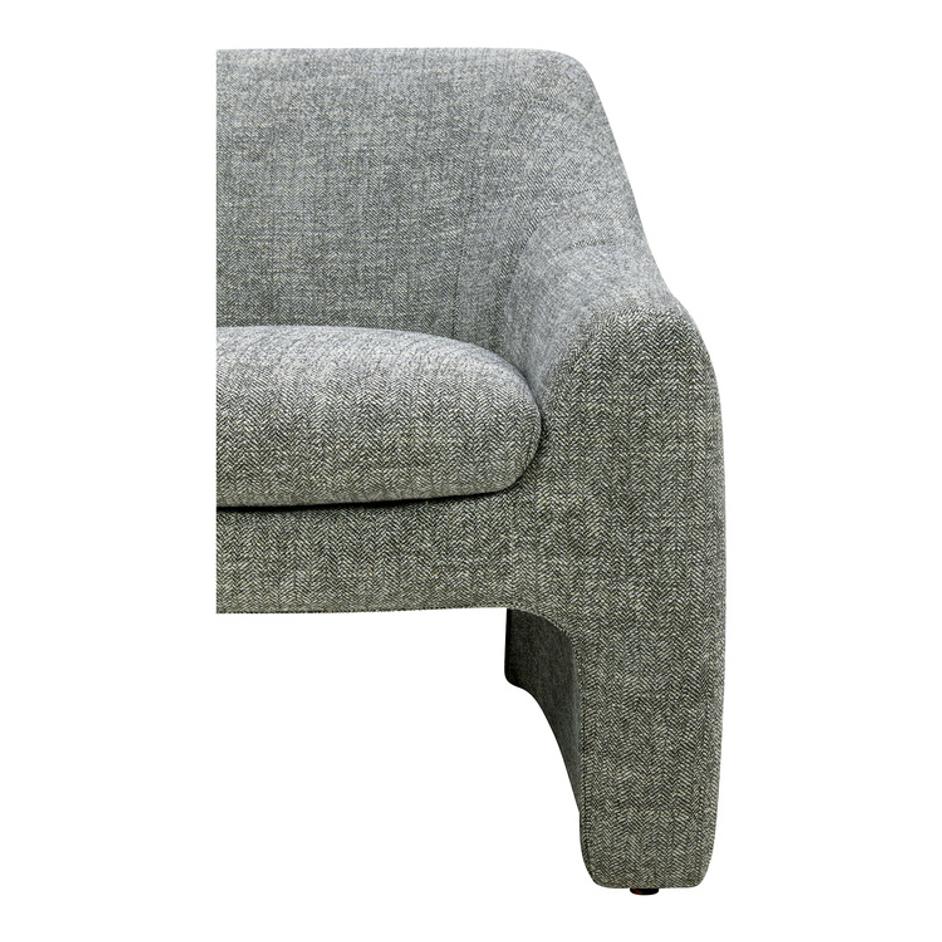 Kenzie Accent Chair Slated Moss by Moes Home