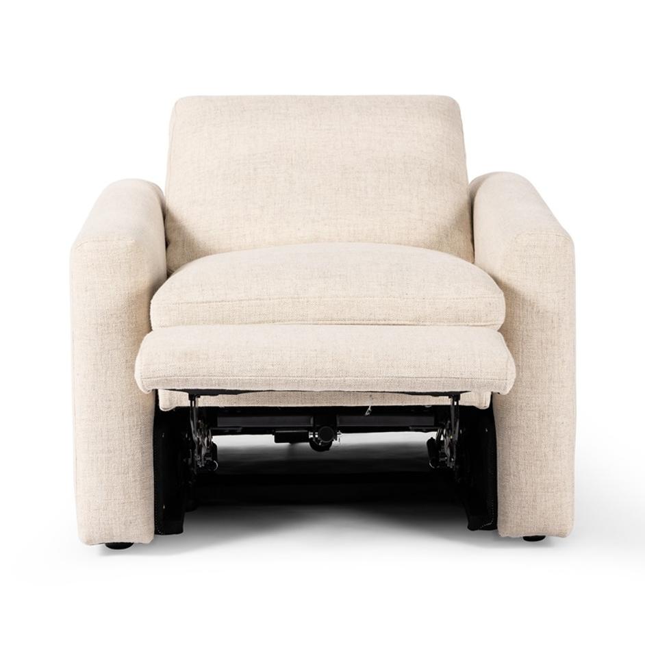 Tillery Power Recliner In Antigo Natural by FOUR HANDS
