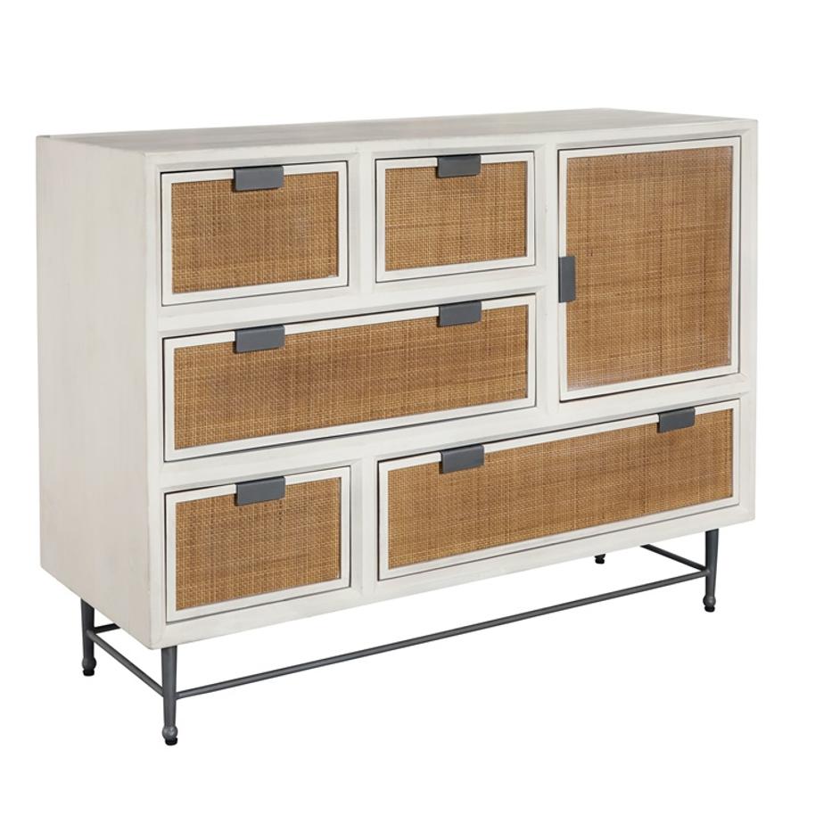 5-Drawer Accent Chest with Cabinet by Pulaski Furniture