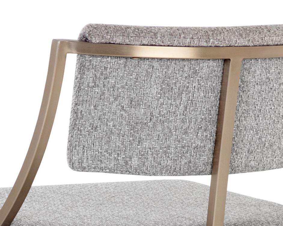 MAKENA COUNTER STOOL - MONUMENT PEBBLE by Sunpan