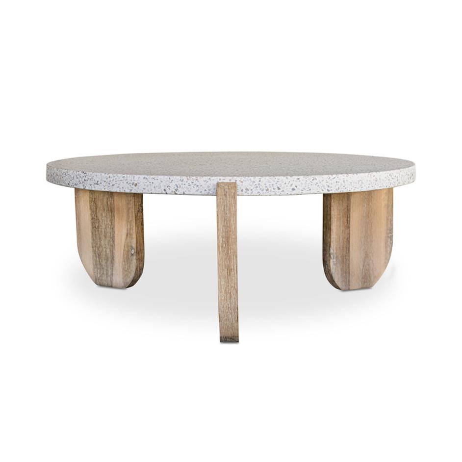 Wunder Coffee Table White by Moes Home
