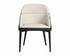 Hagan Dining Armchair - Dillon Cream / Dillon Black by Sunpan