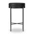 Nocona Bar + Counter Stool - Black Leather by Four Hands
