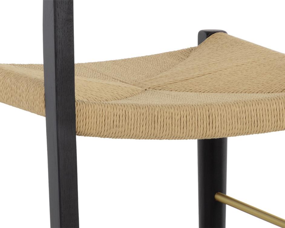 BONDI COUNTER STOOL - BLACK by Sunpan