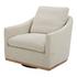 Linden Swivel Chair Soft Beige by Moes Home
