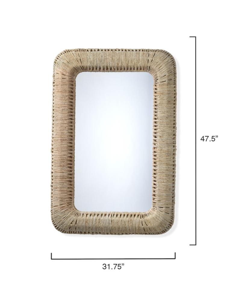 Hollis Rectangle Wall Mirror by Jamie Young