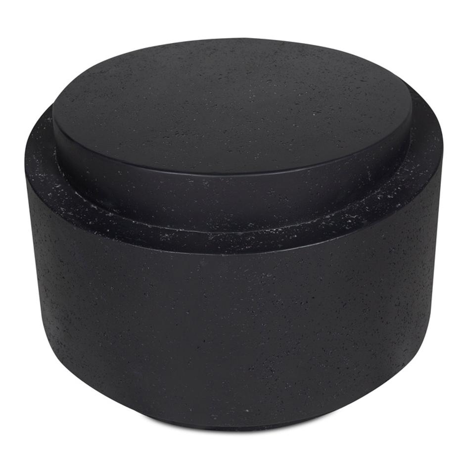 Cosmo Outdoor Accent Table Black by Moes Home