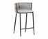 Sarai Counter Stool - Belfast Heather Grey by Sunpan