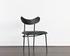 GIBBONS DINING CHAIR - BLACK - BRAVO PORTABELLA by Sunpan