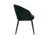 Thatcher Dining Chair - Black - Deep Green Sky by Sunpan