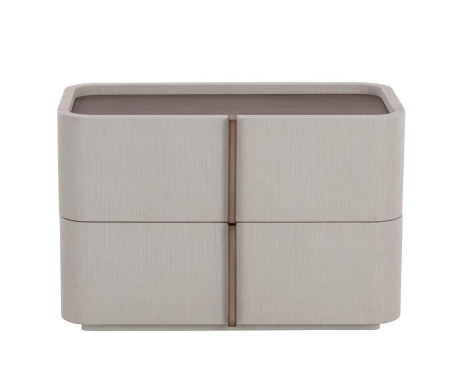 JAMILLE NIGHTSTAND - LARGE - CREAM by Sunpan