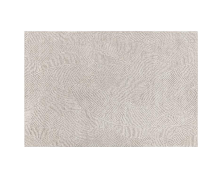 CALATHEA HAND-TUFTED RUG - OATMEAL - 6' X 9' by Sunpan