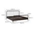 Vivian King Bed by Moes Home