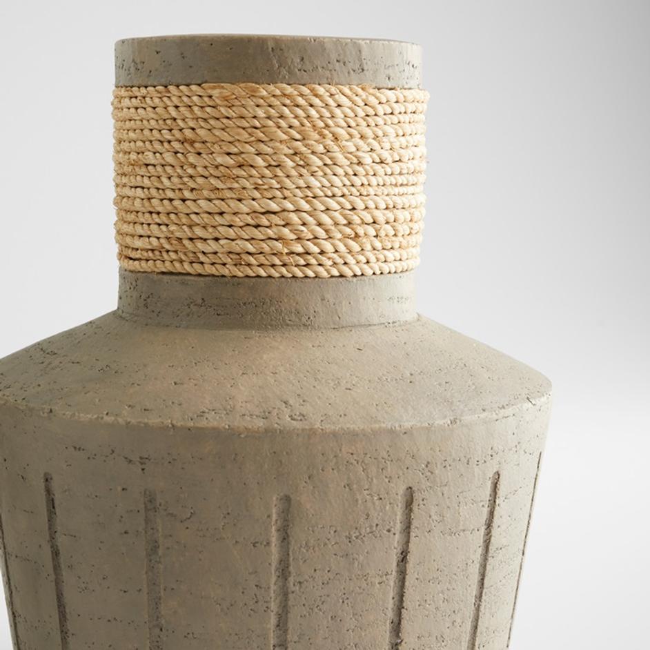 Hydria Vase | Taupe-Squat by Cyan Design