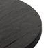 Mesa Large Round Coffee Table In Ebony by FOUR HANDS