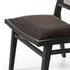 Sage Dining Chair In Antwerp Noir And Brushed Ebony Beech And Brushed Ebony Cane by Four Hands