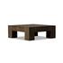 Abaso Sml Sqr Cff Table In Ebn Rstic by FOUR HANDS