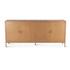 Verona 78" Iron Sideboard, Antique Gold by Home Trends & Design