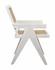 Jude Teak Chair with White Wash Finish and Caning by Noir Furniture