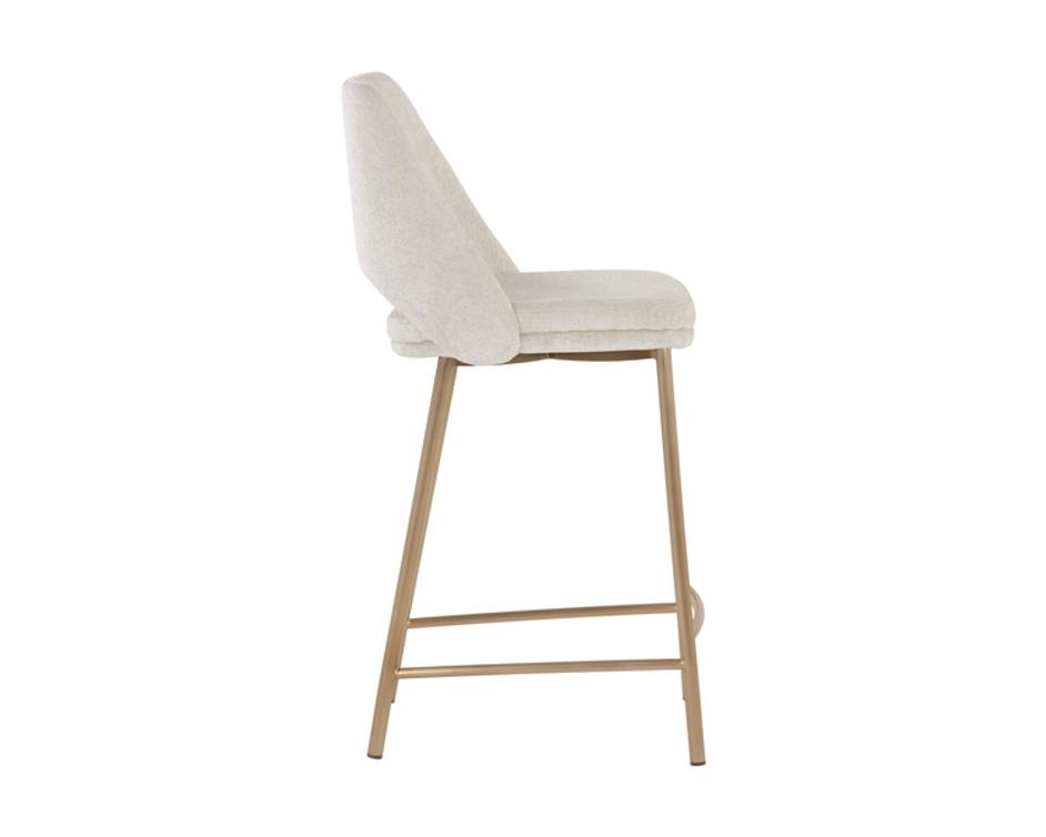 RADELLA COUNTER STOOL - BERGEN TAUPE by Sunpan