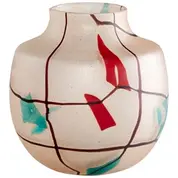 Cuzco Vase in Amber by Cyan Design
