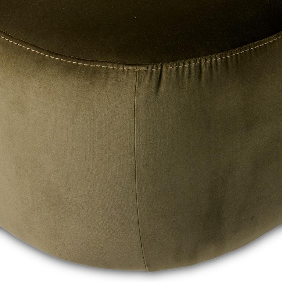 Farrah Chaise Lounge In Surrey Olive by FOUR HANDS