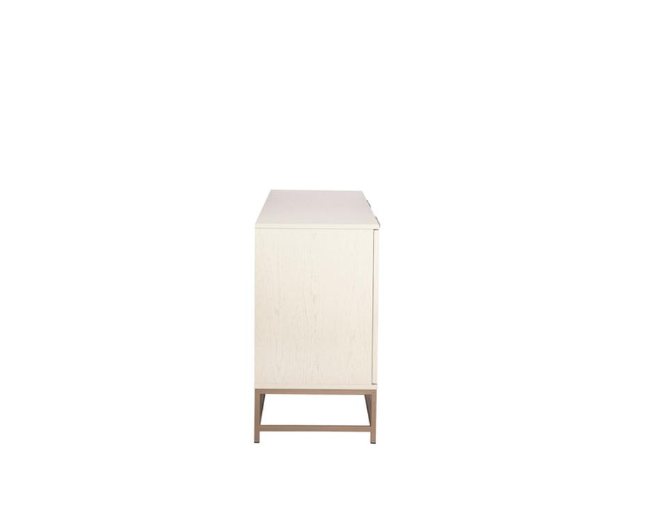 REBEL SIDEBOARD - LARGE - CHAMPAGNE GOLD - CREAM by Sunpan