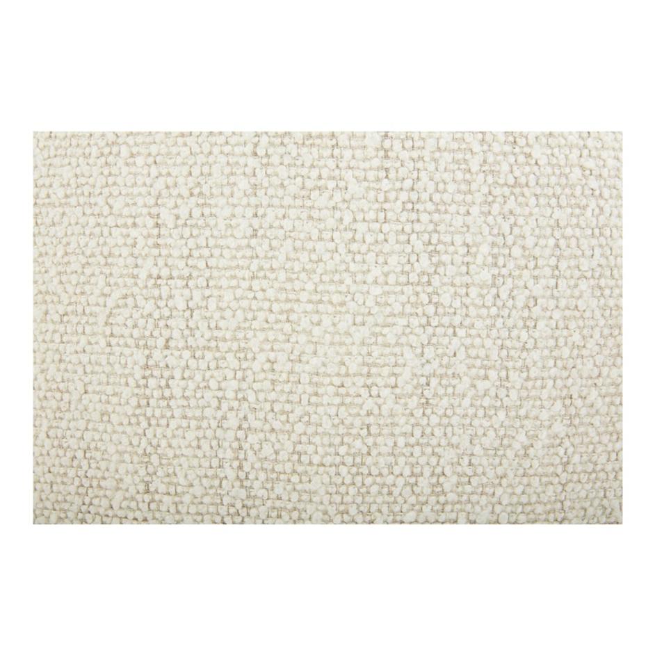 BARROW ROLLING DINING CHAIR PERFORMANCE FABRIC WHITE MIST by Moes Home