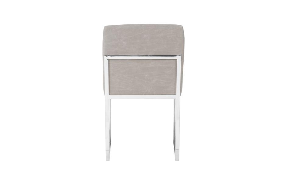 Frozen Dining Chair, Vintage Gray Taupe by PHILLIPS COLLECTION