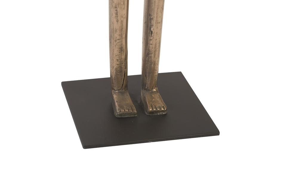 Bulol Sculpture,  Polished Bronze, MD by PHILLIPS COLLECTION