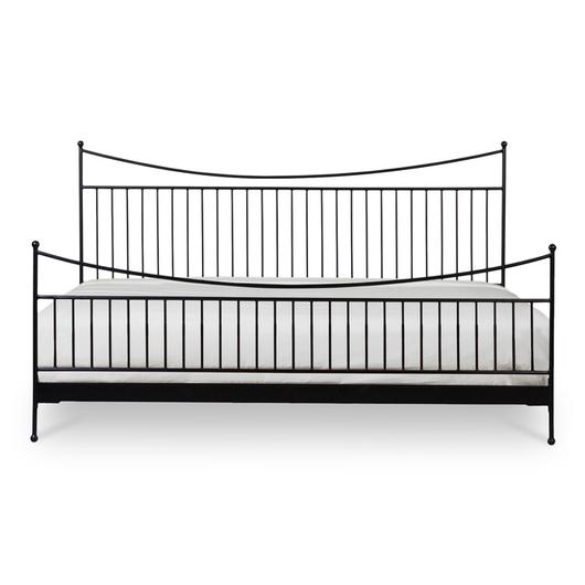 Monet King Bed Black by Moes Home