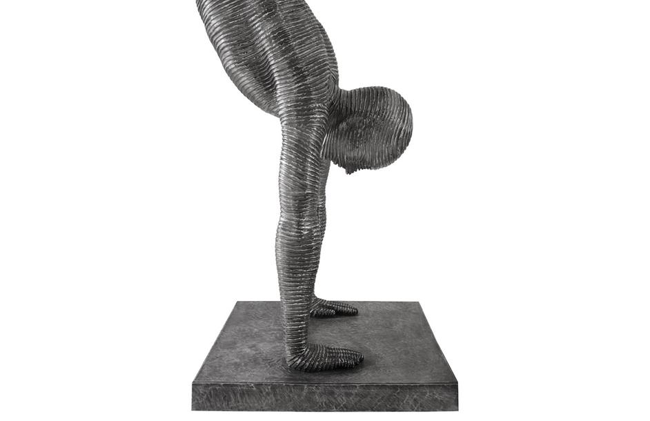 Handstand Sculpture, Aluminum, Large by PHILLIPS COLLECTION