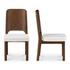 Kerr Dining Chair Walnut-Stained Ash Beige-Set Of Two by Moes Home