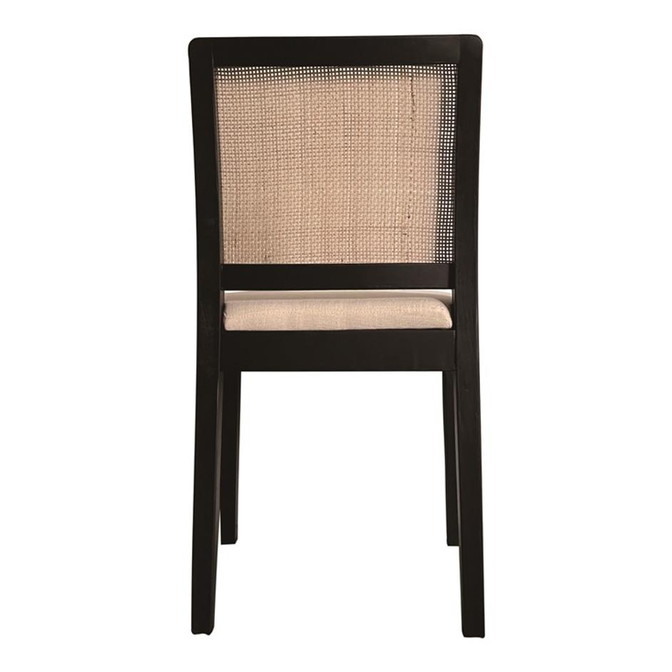 ORVILLE DINING CHAIR BLACK-M2 by Moes Home