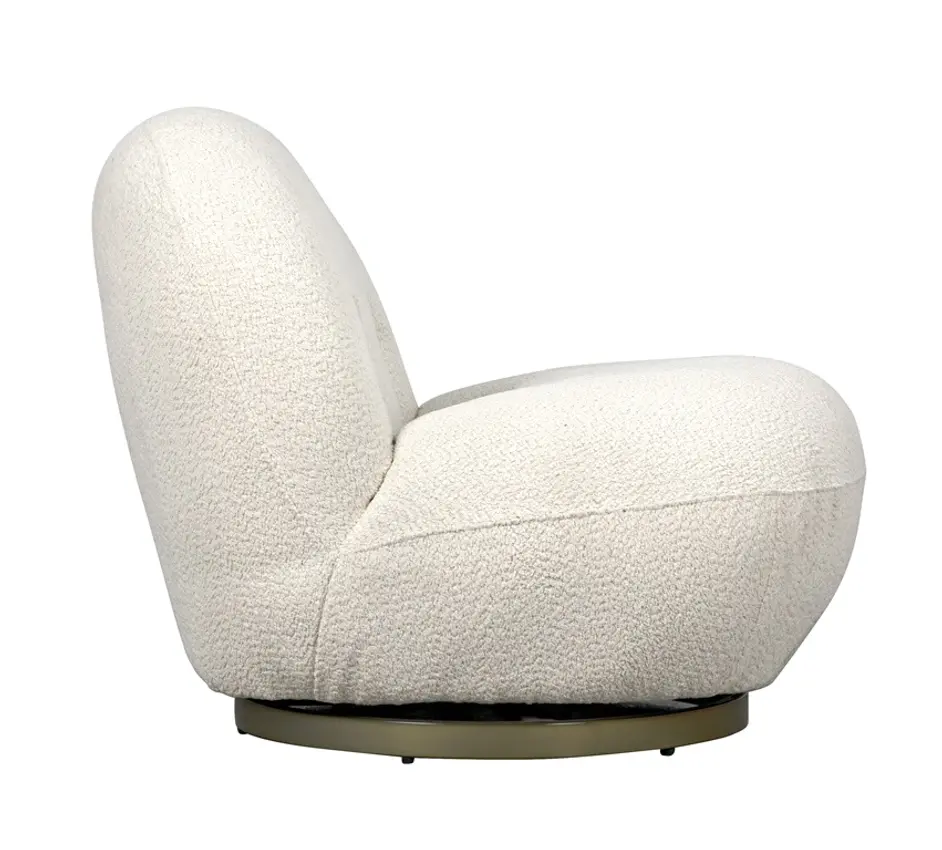 Artemis Chair, Boucle Fabric by Noir Furniture
