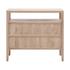 Highland Open Shelf, 2-Drawer Nightstand by Essentials For Living