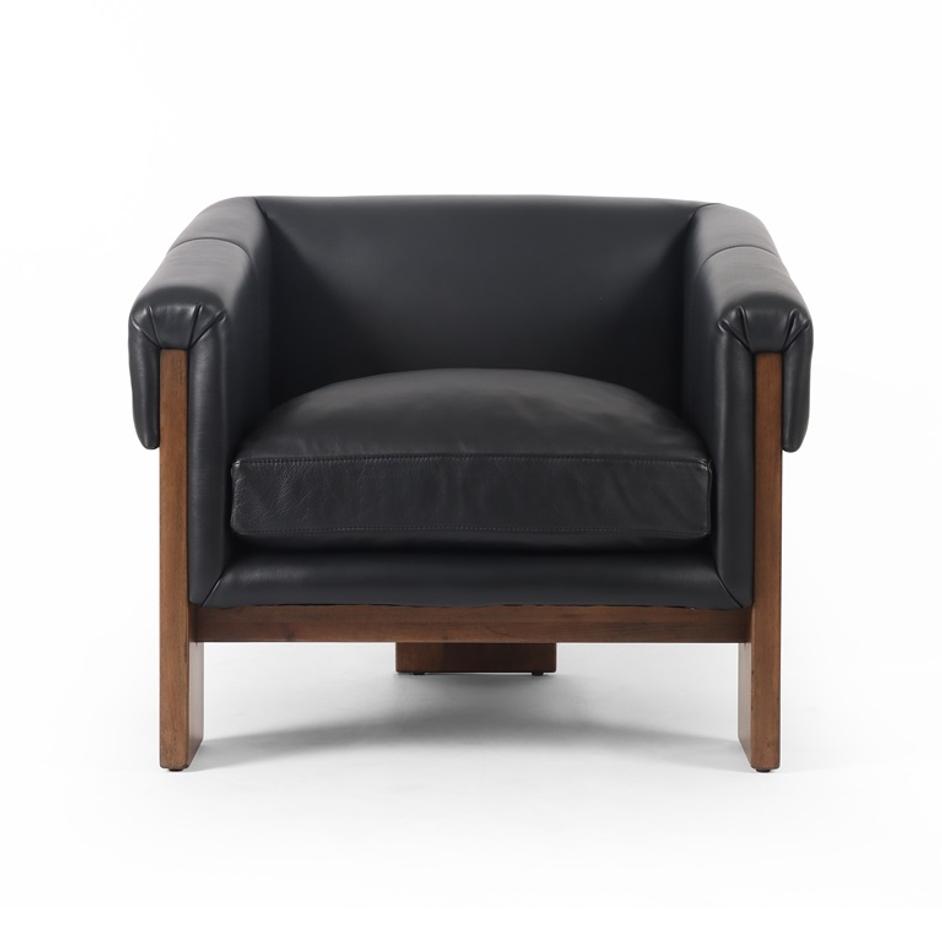 Cairo Chair In Harrison Black by FOUR HANDS